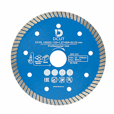Диск алмазный DCUT DT-PL 125X1.2TX8WX22.23 MM