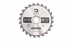 Пильный диск DCUT TCT SAW BLADE 190*30mm X24T ATB 190х2.4/1.6х30хT24